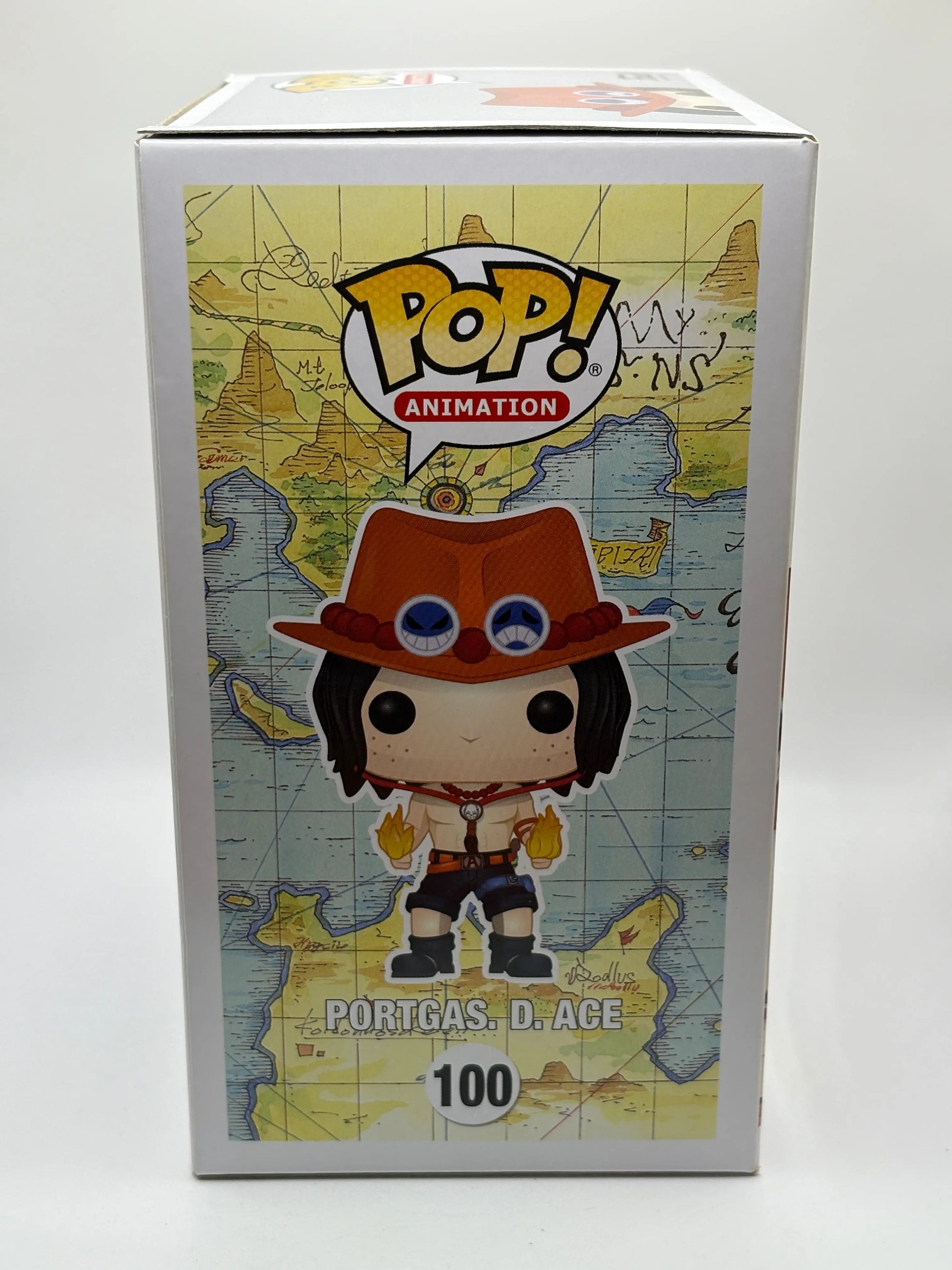 Funko POP! Animation One Piece #100 Portgas D Ace MJL201021 BNIB FRENLY BRICKS - Open 7 Days