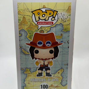 Funko POP! Animation One Piece #100 Portgas D Ace MJL201021 BNIB FRENLY BRICKS - Open 7 Days