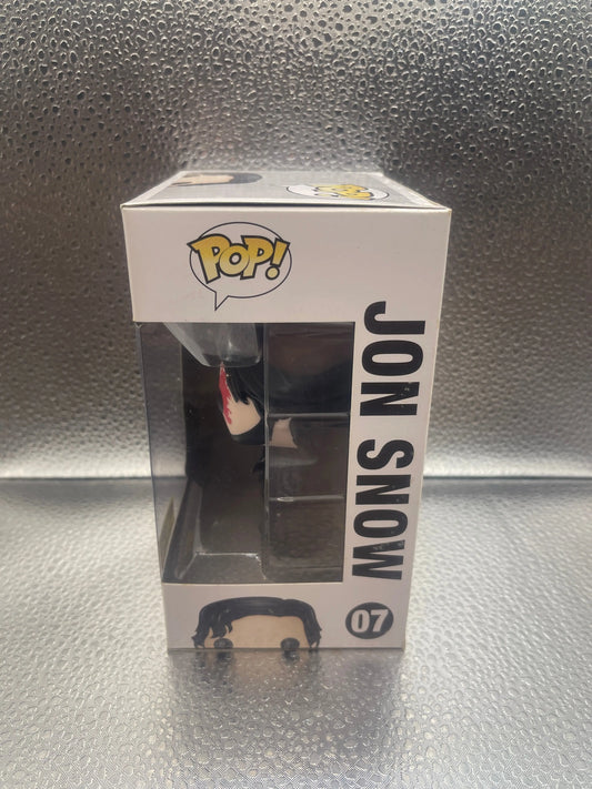 Funko POP! Game Of Thrones Bloody Jon Snow Hot Topic Exclusive #07 FRENLY BRICKS - Open 7 Days