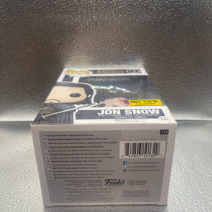 Funko POP! Game Of Thrones Bloody Jon Snow Hot Topic Exclusive #07 FRENLY BRICKS - Open 7 Days