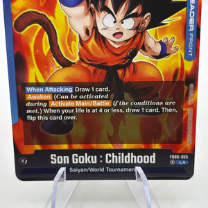 Dragon Ball Super Fusion World - Son Goku : Childhood FB06-025 FRENLY BRICKS - Open 7 Days