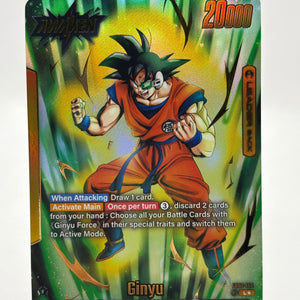 Dragon Ball Super Fusion World - Ginyu FB01-104 Leader Alternate Art FRENLY BRICKS - Open 7 Days
