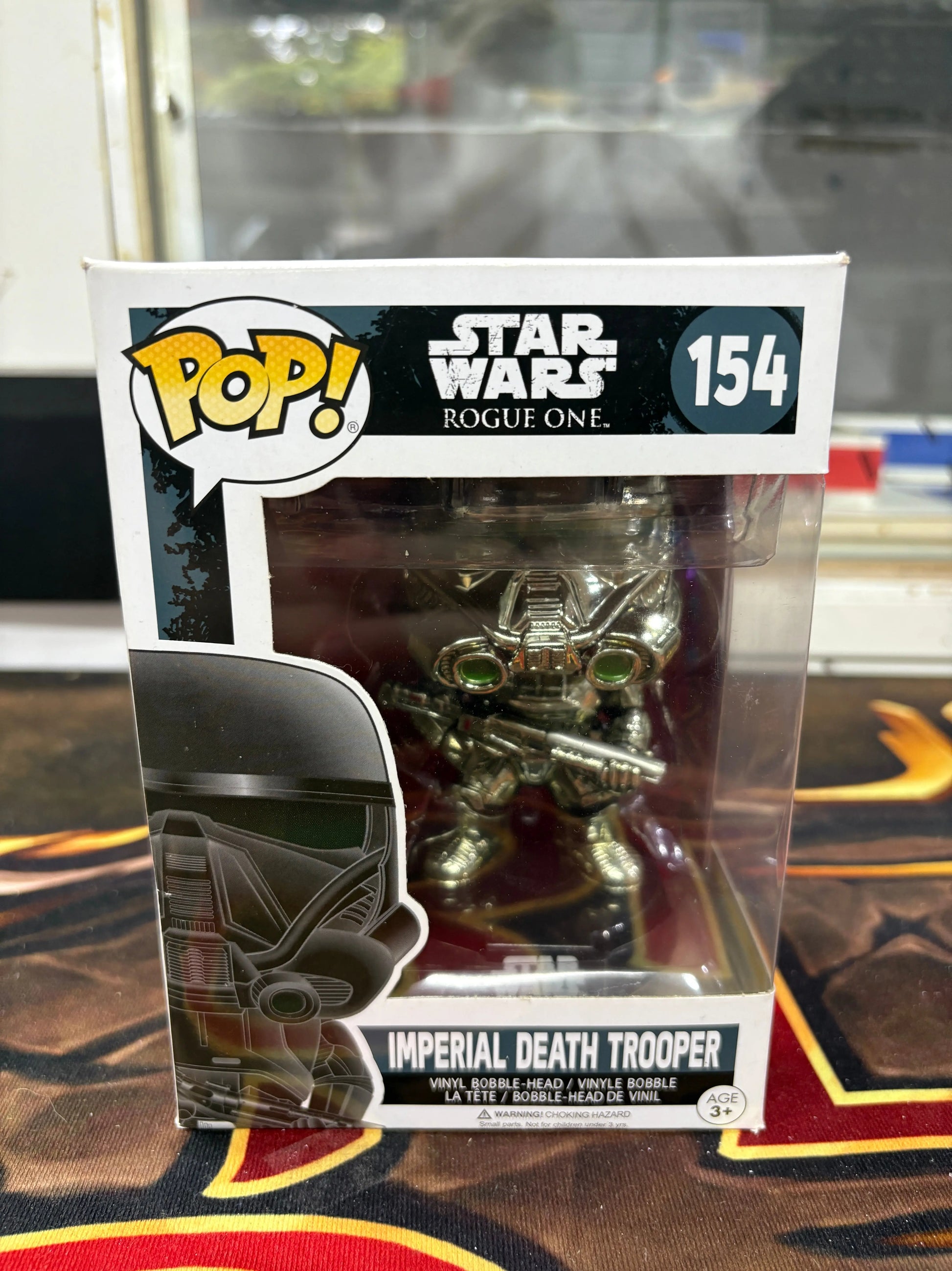 Funko POP! Star Wars Rogue One #154 Imperial Death Trooper Chrome FRENLY BRICKS - Open 7 Days