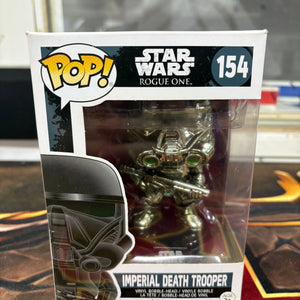 Funko POP! Star Wars Rogue One #154 Imperial Death Trooper Chrome FRENLY BRICKS - Open 7 Days