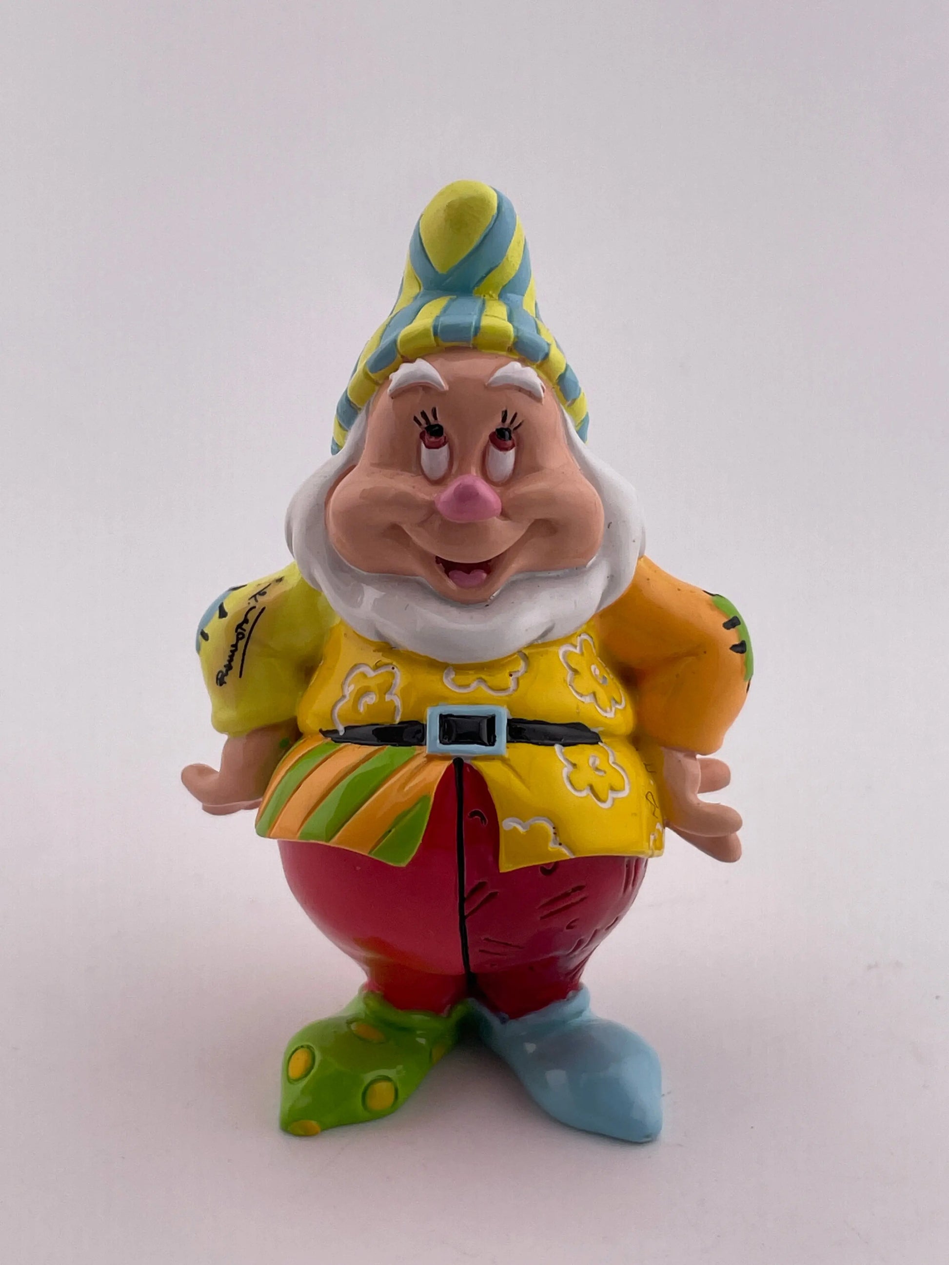 Disney's Porcelain Showcase Collection Britto Mini Happy NIB +combinedshipping FRENLY BRICKS - Open 7 Days