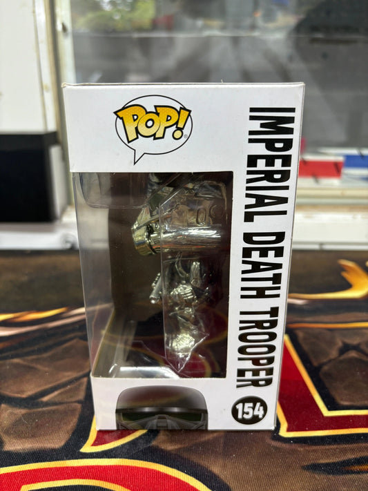 Funko POP! Star Wars Rogue One #154 Imperial Death Trooper Chrome FRENLY BRICKS - Open 7 Days