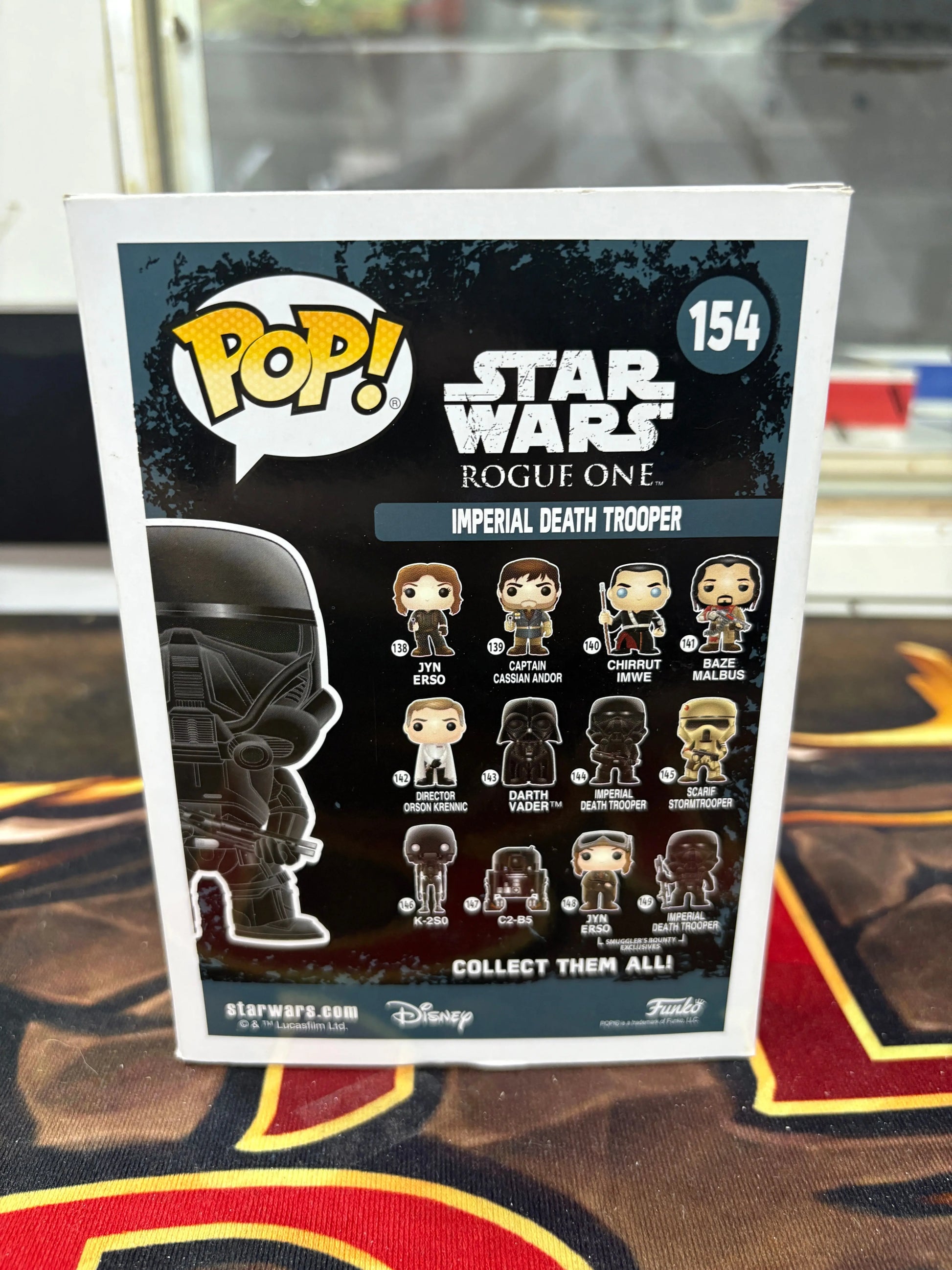 Funko POP! Star Wars Rogue One #154 Imperial Death Trooper Chrome FRENLY BRICKS - Open 7 Days