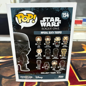 Funko POP! Star Wars Rogue One #154 Imperial Death Trooper Chrome FRENLY BRICKS - Open 7 Days