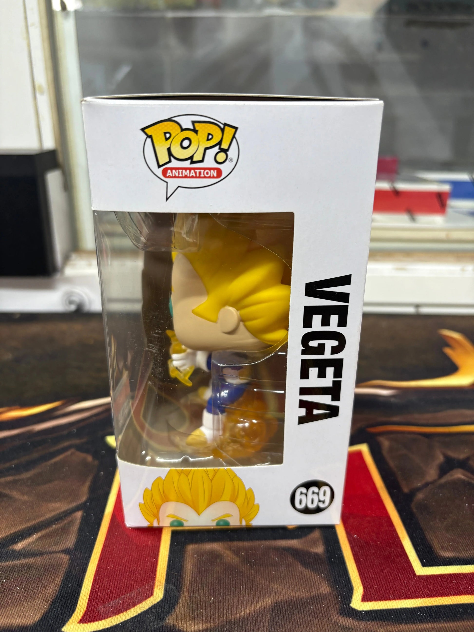 Funko Pop! Vegeta #669 2019 Fall Convention Exclusive FRENLY BRICKS - Open 7 Days