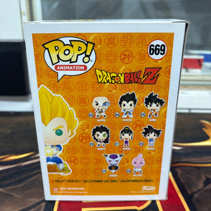 Funko Pop! Vegeta #669 2019 Fall Convention Exclusive FRENLY BRICKS - Open 7 Days
