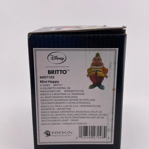 Disney's Porcelain Showcase Collection Britto Mini Happy NIB +combinedshipping FRENLY BRICKS - Open 7 Days