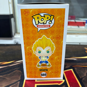 Funko Pop! Vegeta #669 2019 Fall Convention Exclusive FRENLY BRICKS - Open 7 Days