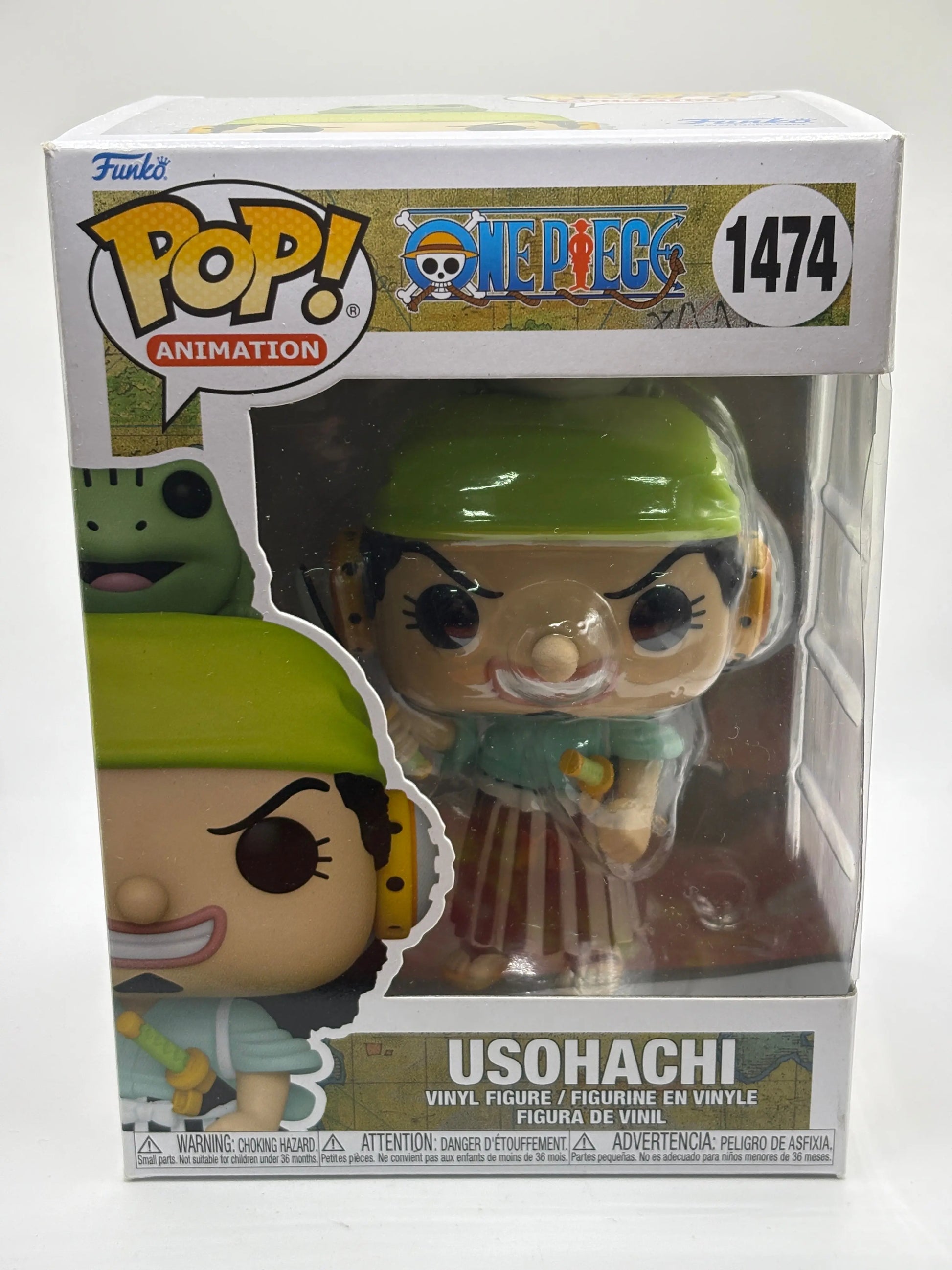 Funko POP! Animation One Piece #1474 Usohachi BNIB FRENLY BRICKS - Open 7 Days