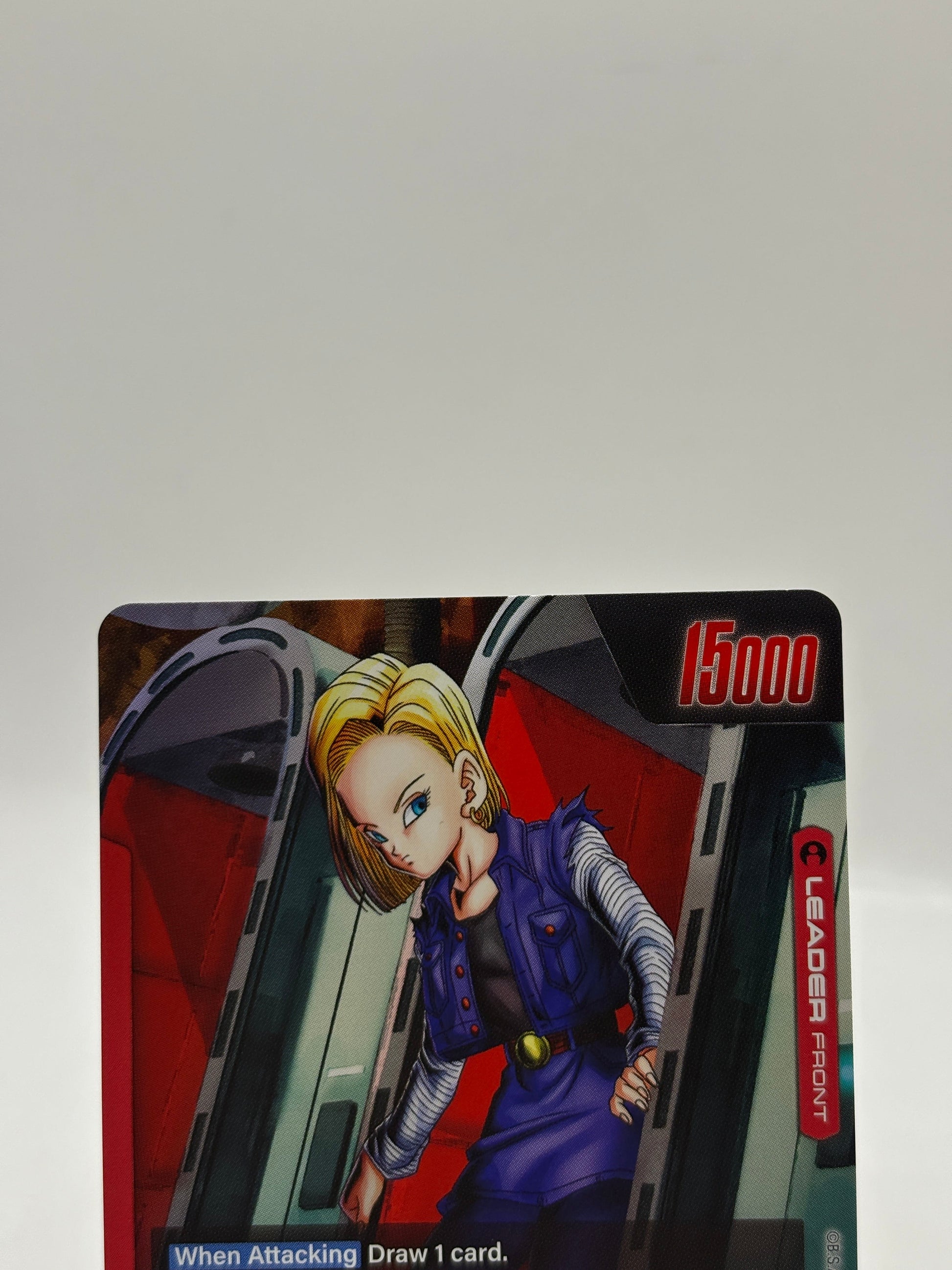 Dragon Ball Super Fusion World - Android 18 FB06-001 Leader Alt Art FRENLY BRICKS - Open 7 Days