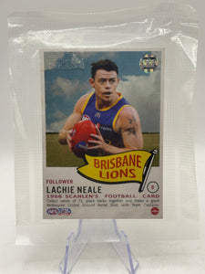 2024 AFL Teamcoach Scanlens Retro Card 8 Brisbane Lions Lachie Neale