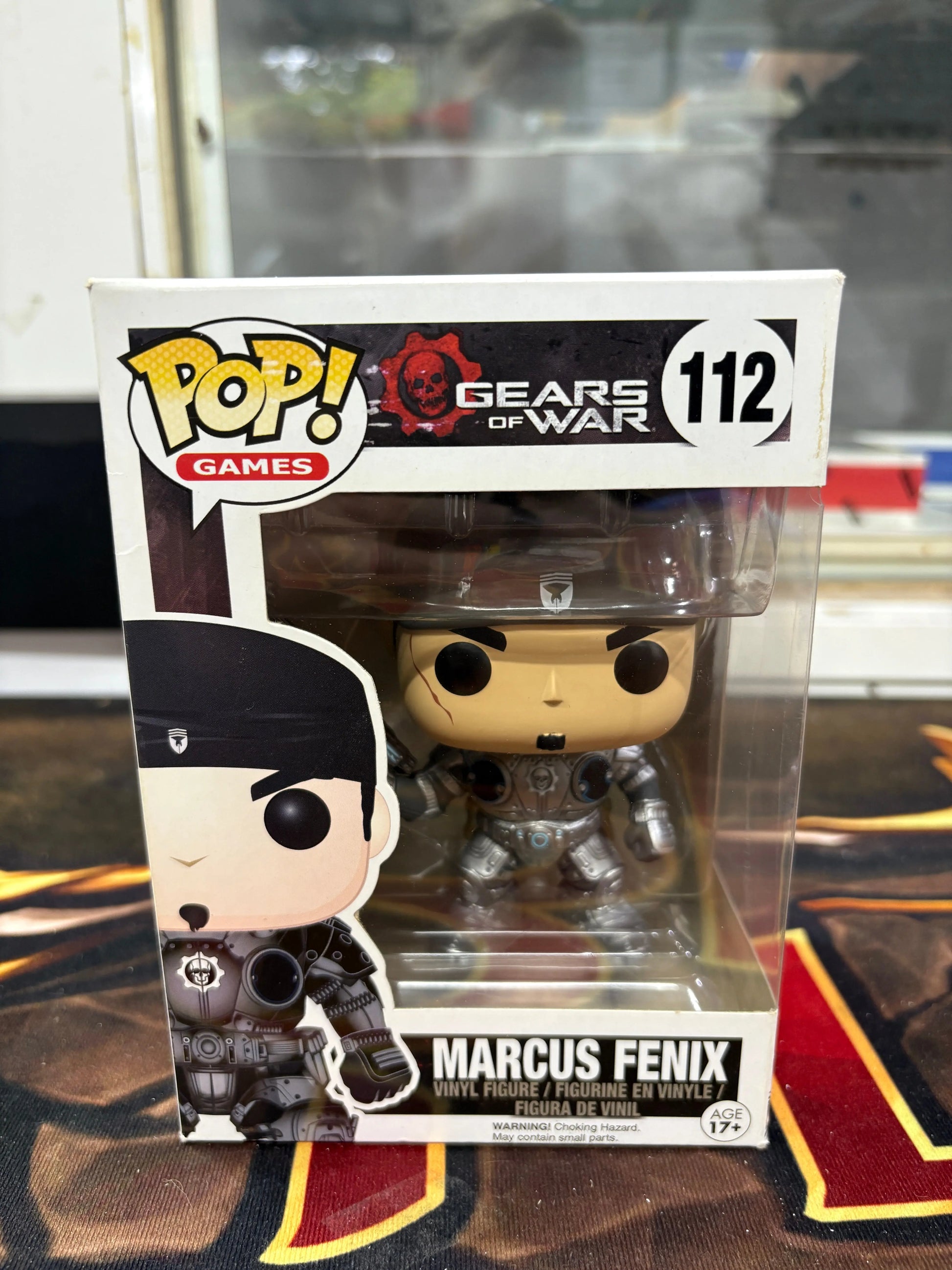 Funko Pop! Gears of War Marcus Fenix #112 FRENLY BRICKS - Open 7 Days