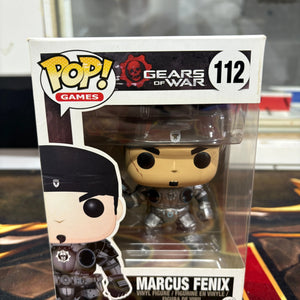 Funko Pop! Gears of War Marcus Fenix #112 FRENLY BRICKS - Open 7 Days