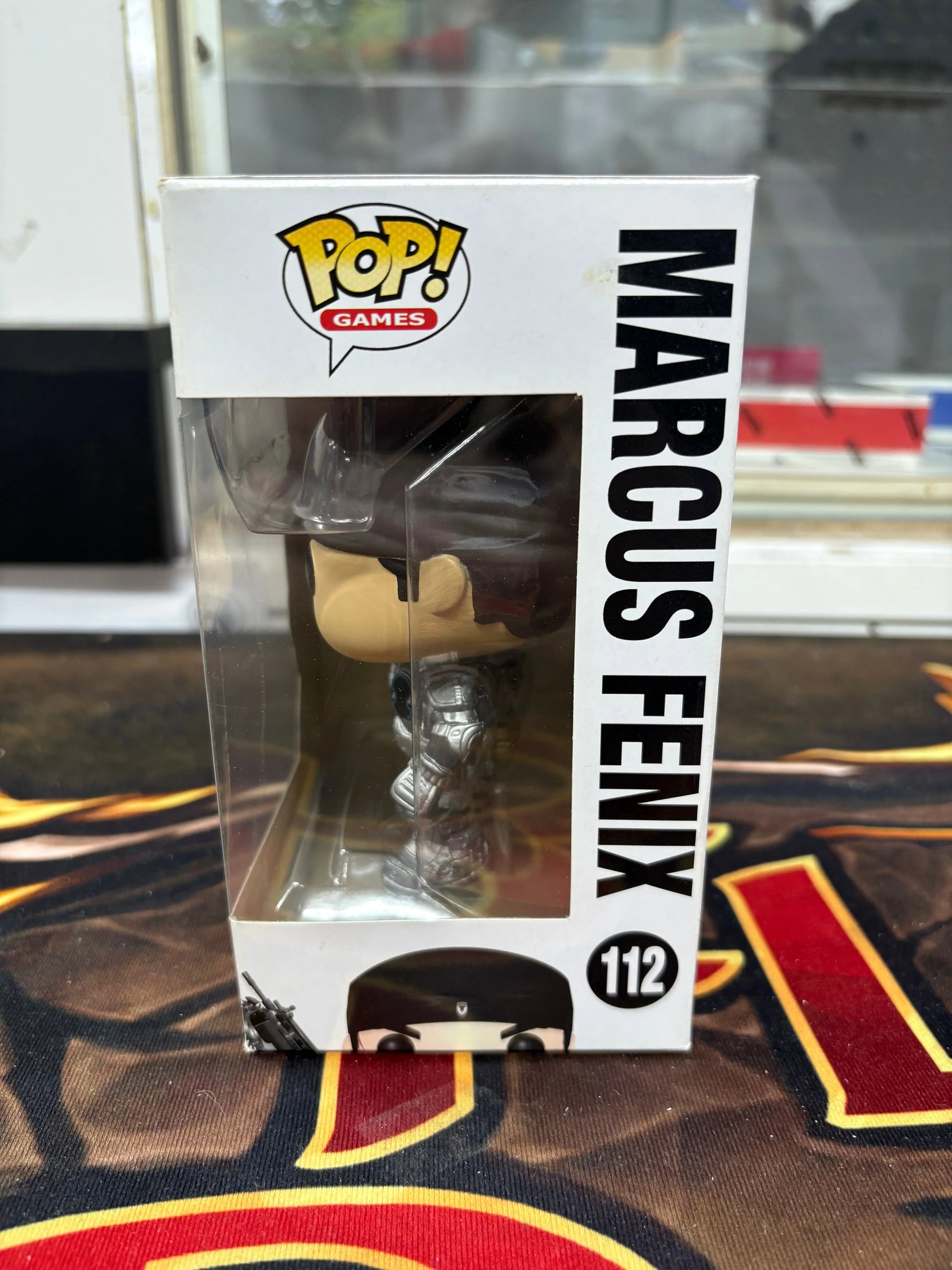 Funko Pop! Gears of War Marcus Fenix #112 FRENLY BRICKS - Open 7 Days