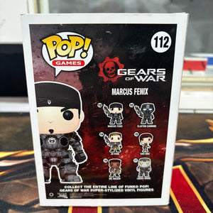 Funko Pop! Gears of War Marcus Fenix #112 FRENLY BRICKS - Open 7 Days