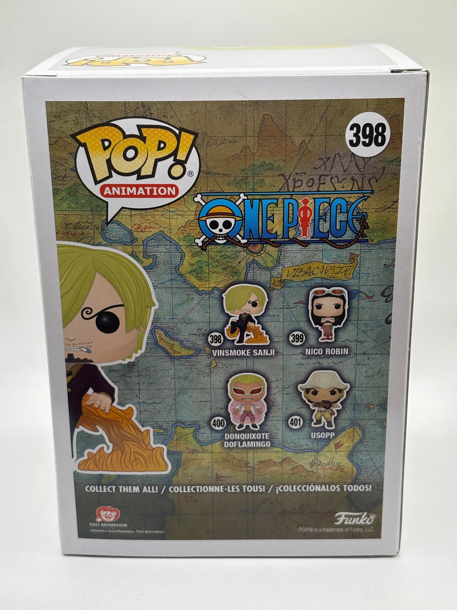 Funko POP! Animation One Piece #393 Vinsmoke Sanji BNIB FRENLY BRICKS - Open 7 Days