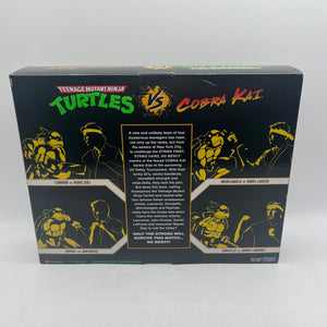 TMNT vs Cobra Kai Raphael & John Kreese 2-Pack Playmates 2021 Nickelodeon FRENLY BRICKS - Open 7 Days