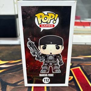 Funko Pop! Gears of War Marcus Fenix #112 FRENLY BRICKS - Open 7 Days