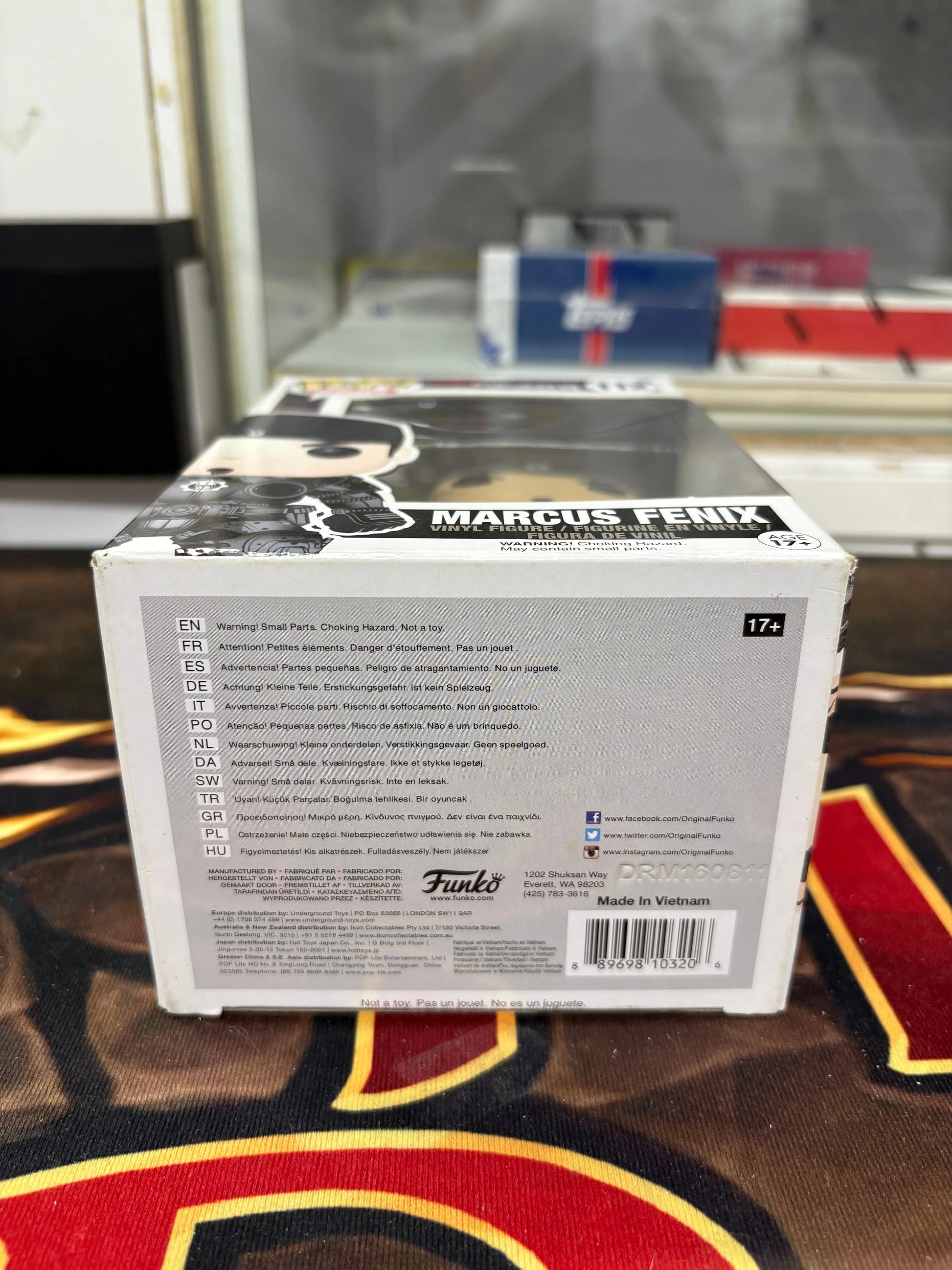 Funko Pop! Gears of War Marcus Fenix #112 FRENLY BRICKS - Open 7 Days