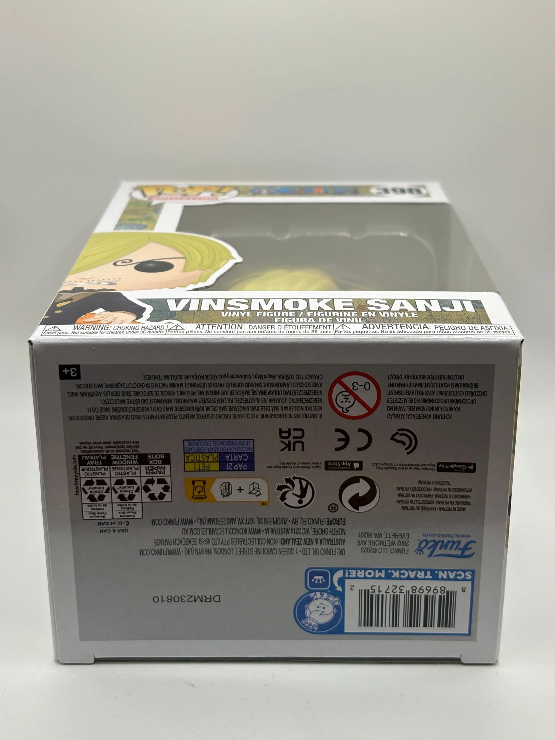 Funko POP! Animation One Piece #393 Vinsmoke Sanji BNIB FRENLY BRICKS - Open 7 Days