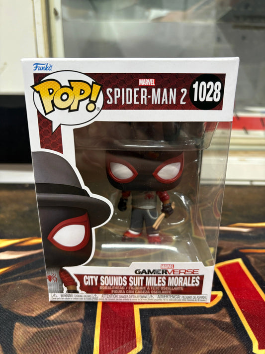 Funko Pop! Vinyl: Marvel - City Sounds Suit Miles Morales #1028 FRENLY BRICKS - Open 7 Days