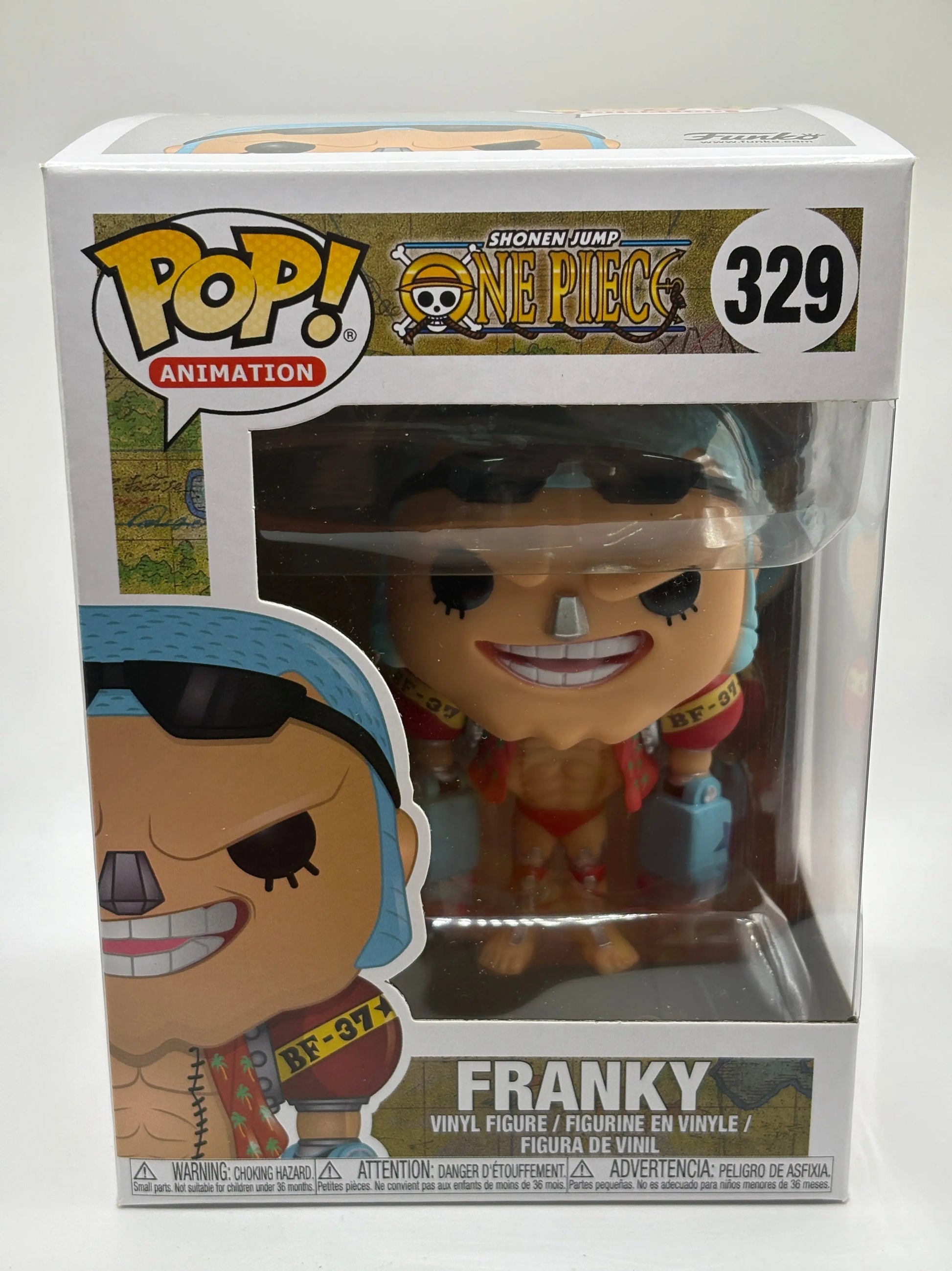 Funko POP! Animation One Piece #329 Franky BNIB FRENLY BRICKS - Open 7 Days