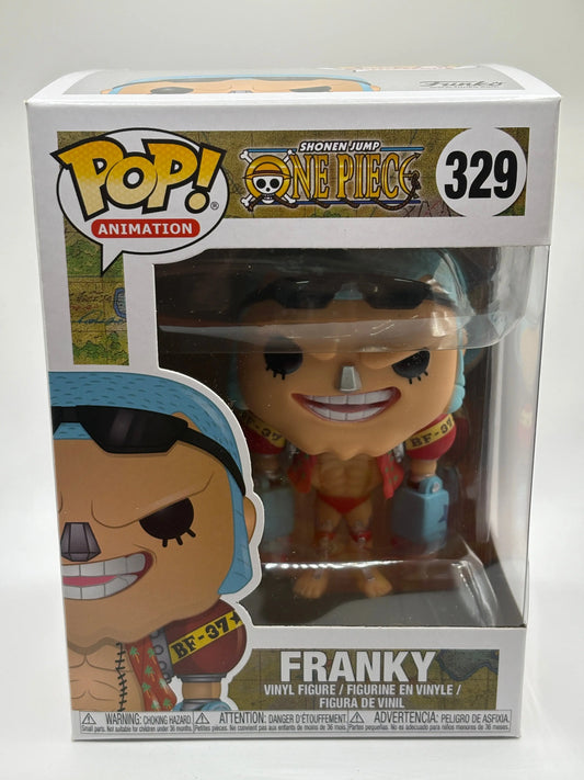 Funko POP! Animation One Piece #329 Franky BNIB FRENLY BRICKS - Open 7 Days