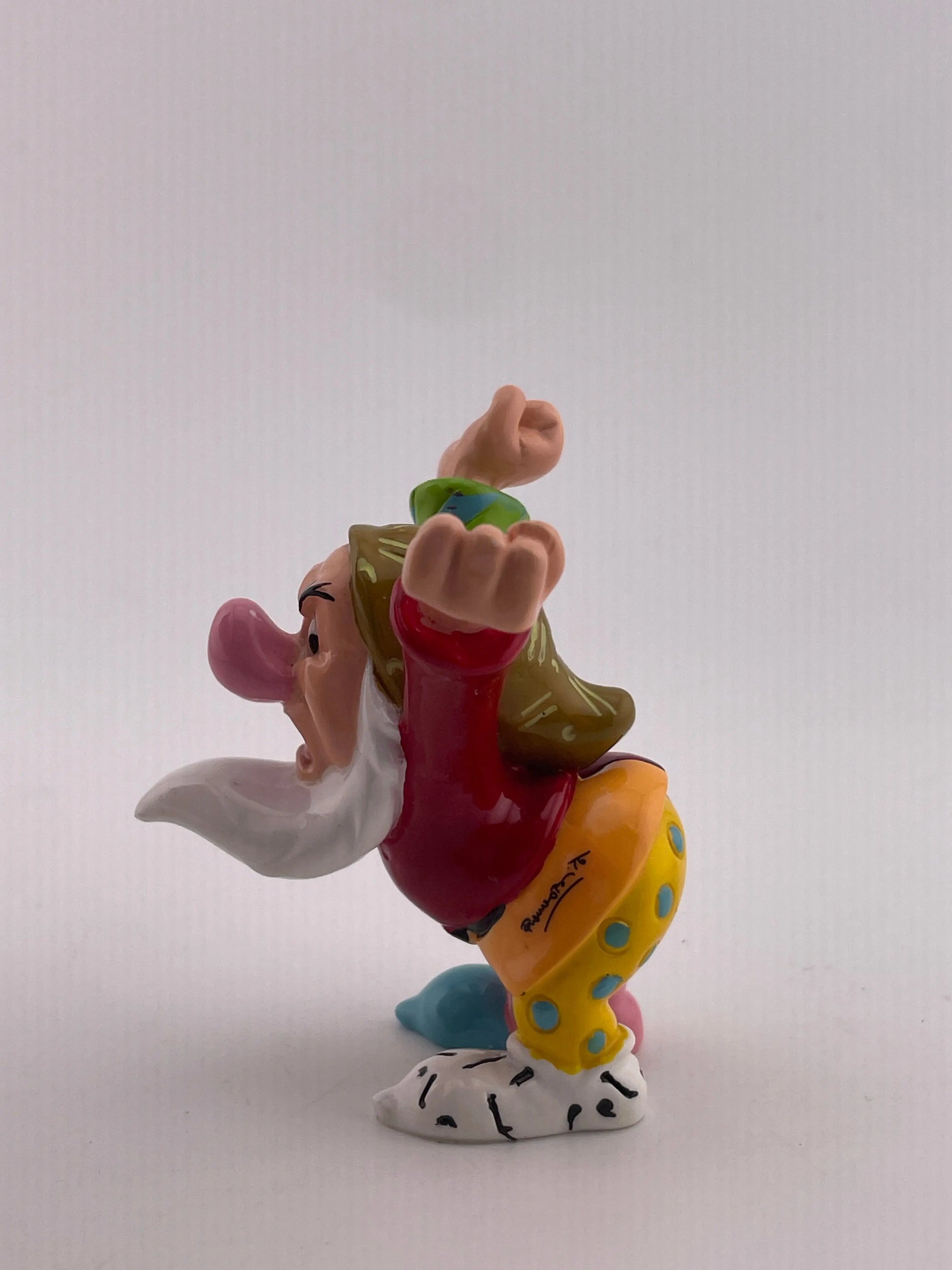 Disneys Porcelain Showcase Britto Mini Grumpy (design 2) NIB +combinedshipphing FRENLY BRICKS - Open 7 Days