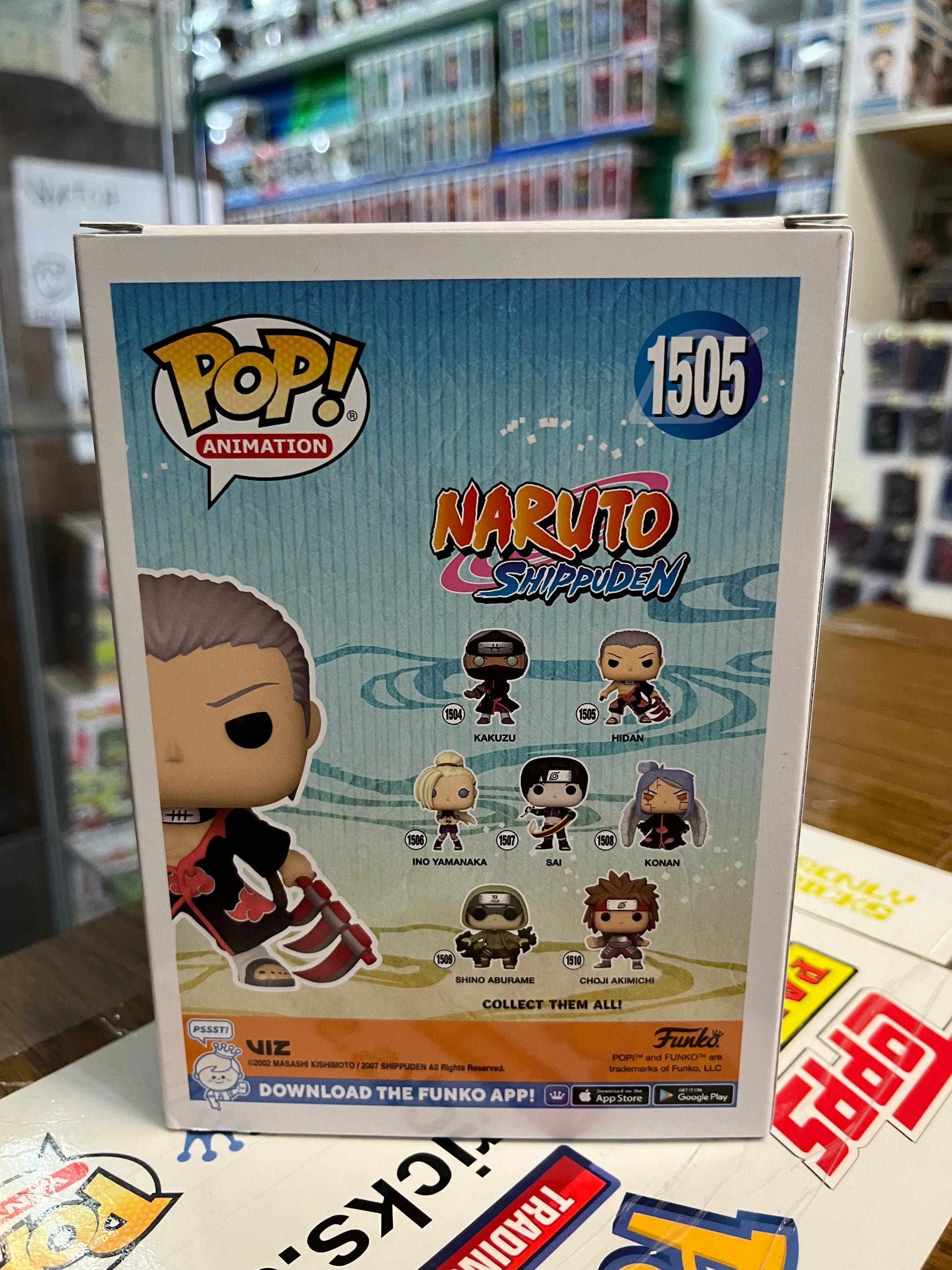 Funko POP Animation - Hidan #1505 (Chase Edition Exclusive) FRENLY BRICKS - Open 7 Days