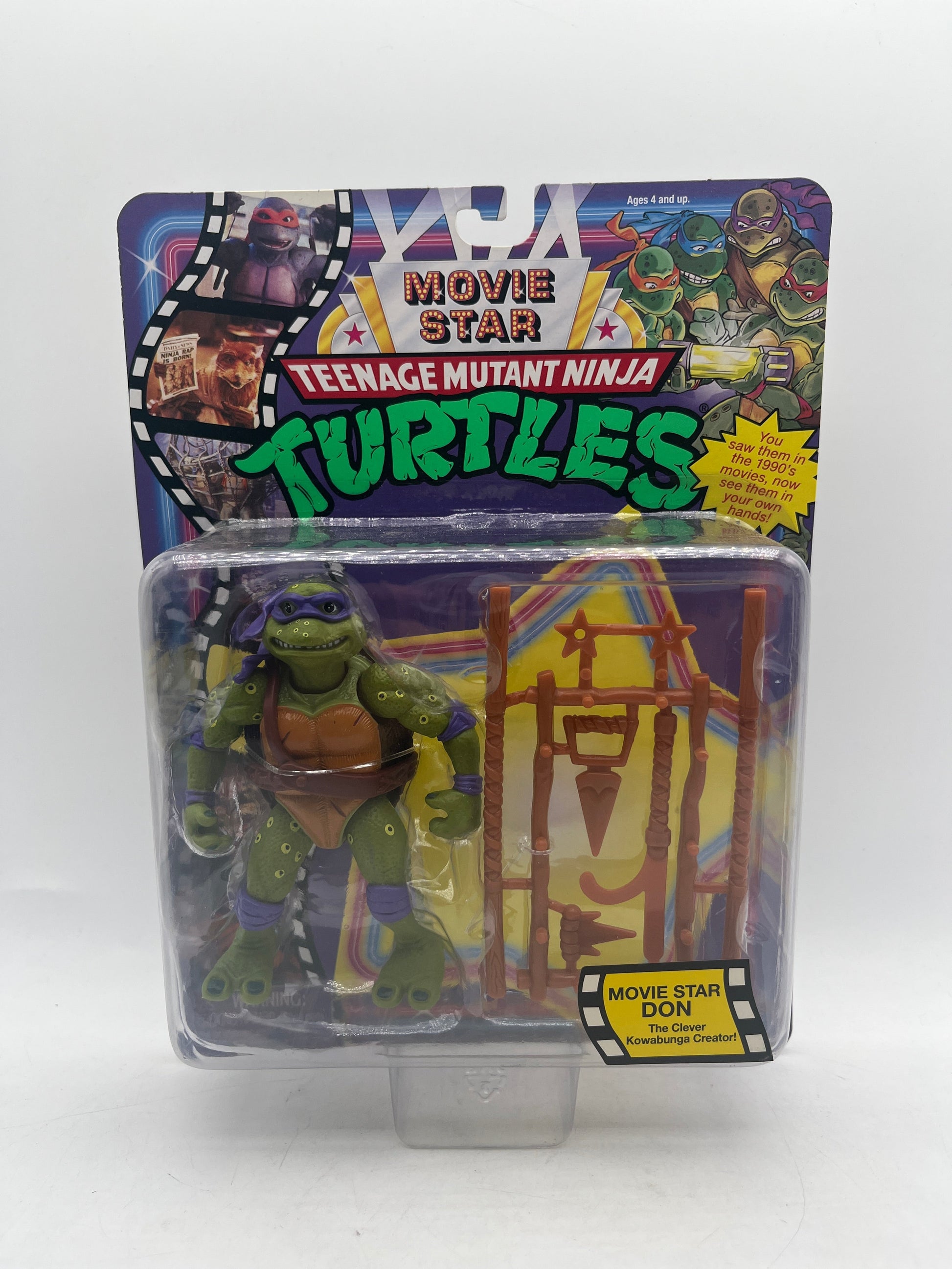 TMNT Teenage Mutant Ninja Turtles Movie Star - Donatello FRENLY BRICKS - Open 7 Days