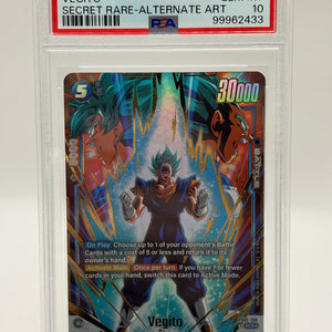 2024 DBS Fusion World - Vegito FB02-139 SCR* Alternate Art PSA 10 FRENLY BRICKS - Open 7 Days