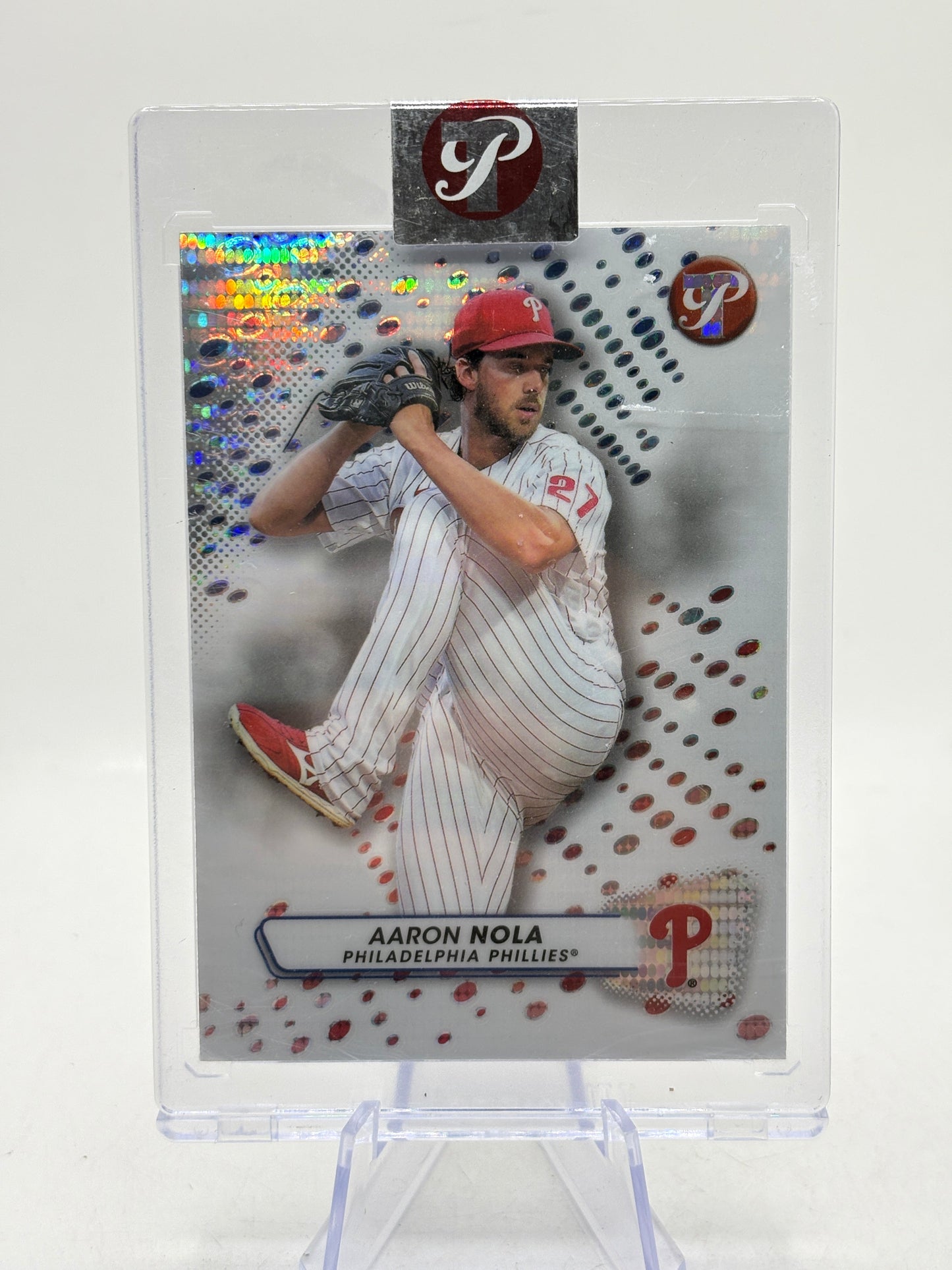 2023 Topps Pristine MLB - Aaron Nola #65 Pristine Encased Silver product image