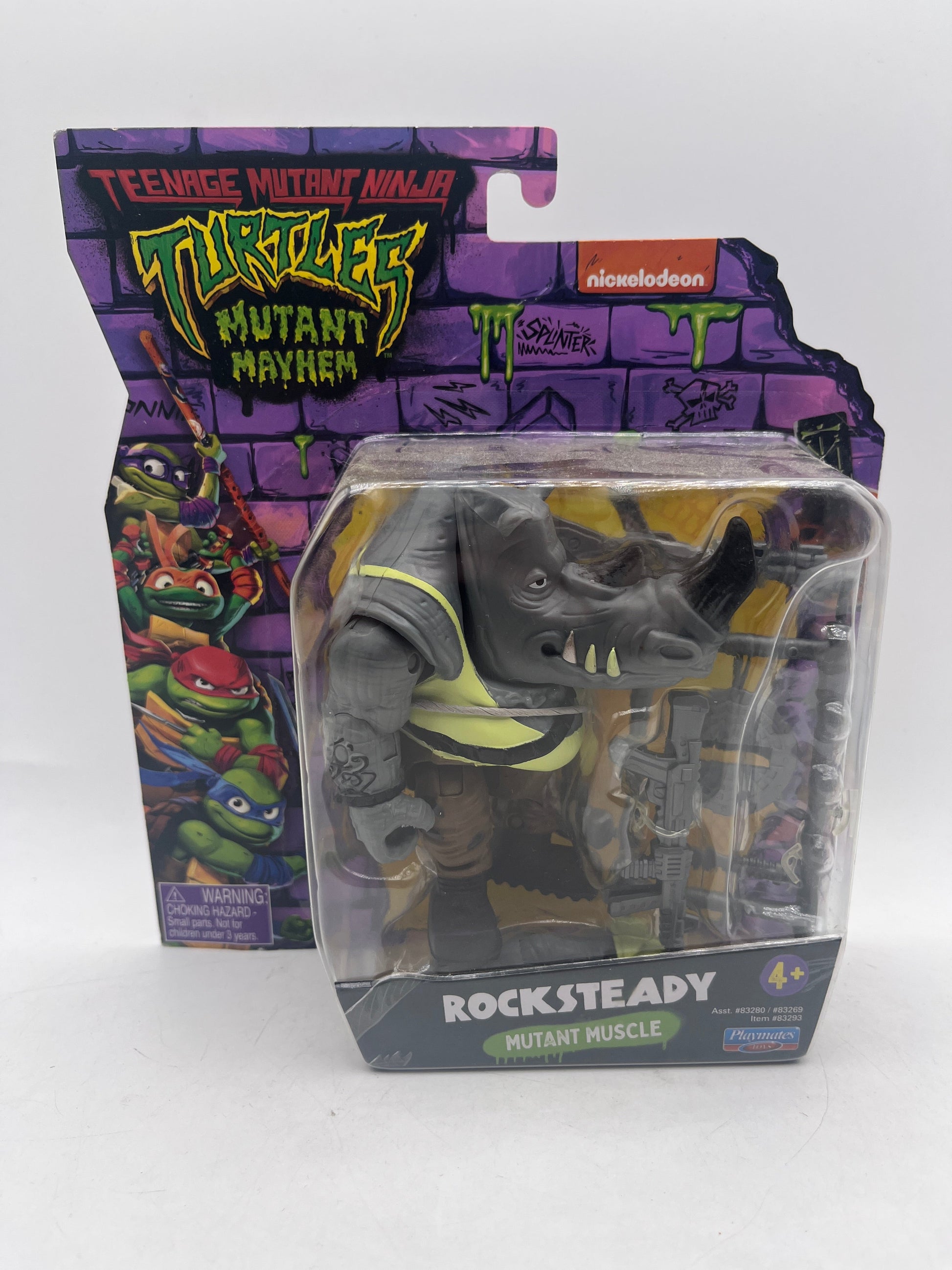 Rocksteady Teenage Mutant Ninja Turtles TMNT Mutant Mayhem FRENLY BRICKS - Open 7 Days