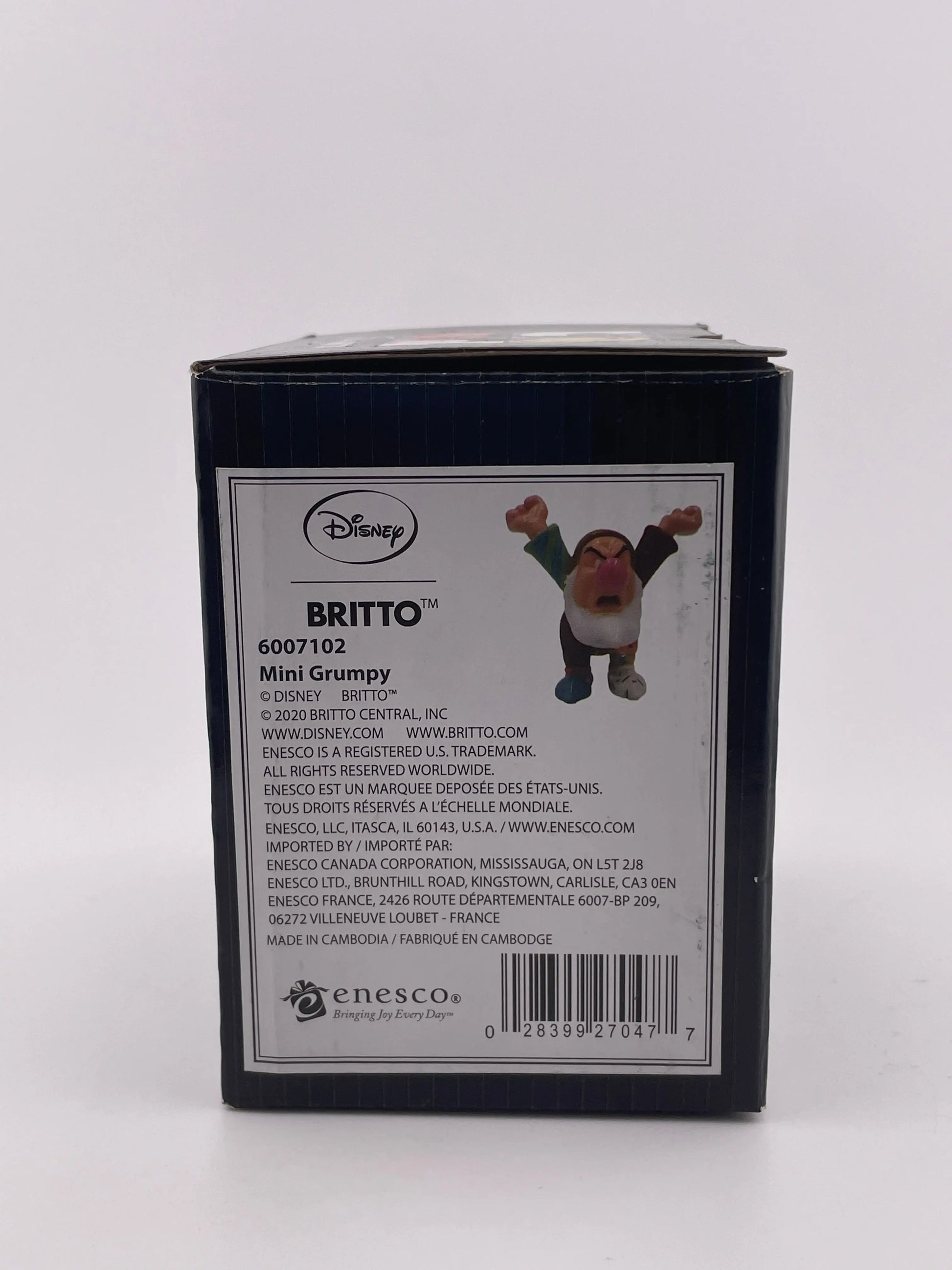 Disneys Porcelain Showcase Britto Mini Grumpy (design 2) NIB +combinedshipphing FRENLY BRICKS - Open 7 Days