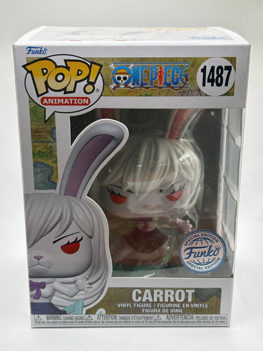 Funko POP! Animation One Piece #1487 Carrot Special Edition BNIB FRENLY BRICKS - Open 7 Days