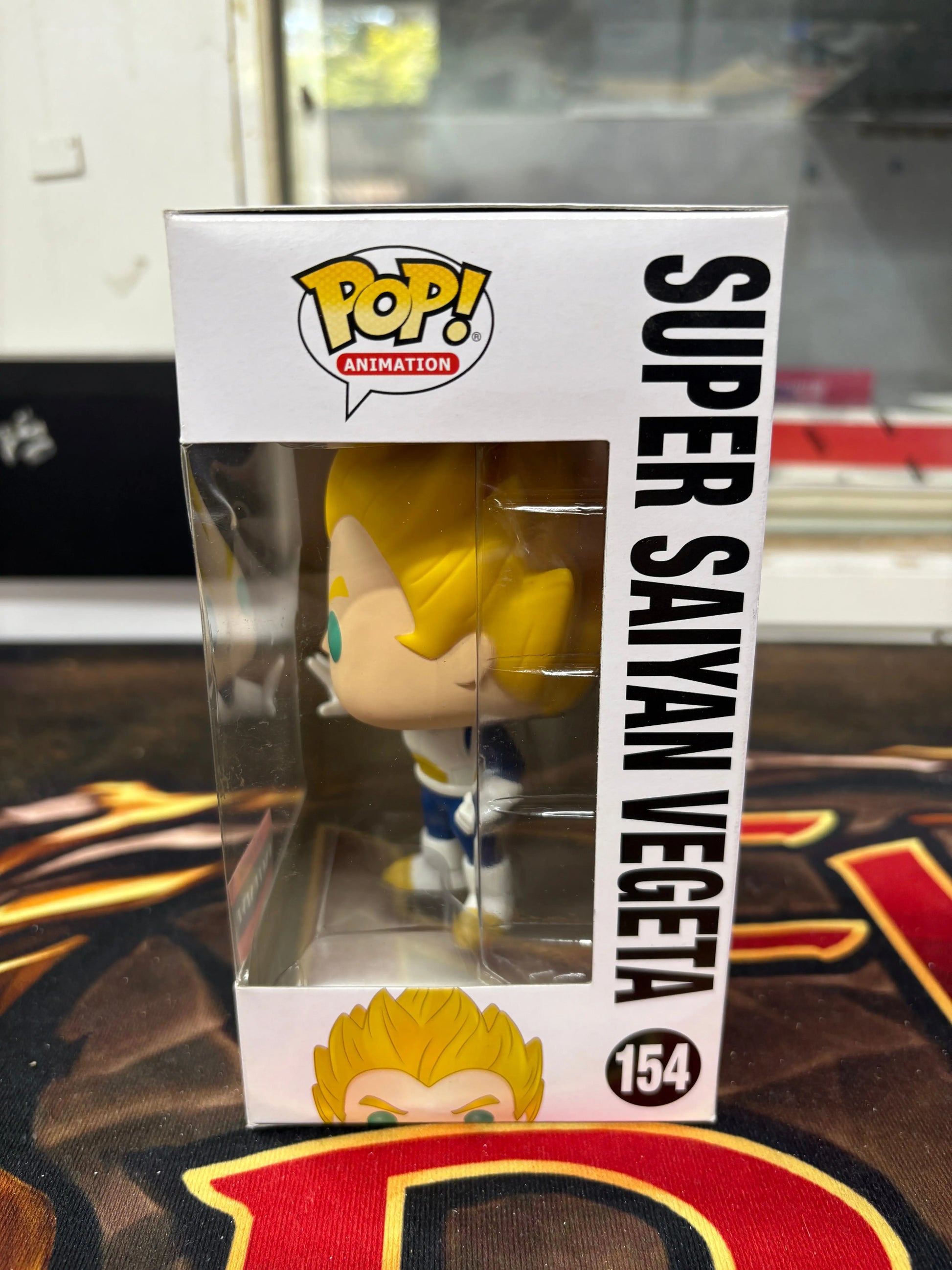 Funko POP! Animation Dragonball Z #154 Super Saiyan Vegeta AAA Exclusive FRENLY BRICKS - Open 7 Days
