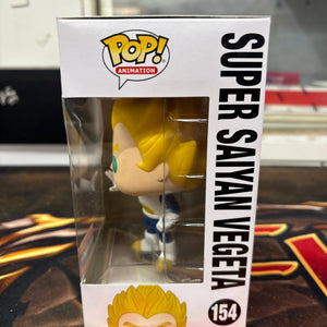 Funko POP! Animation Dragonball Z #154 Super Saiyan Vegeta AAA Exclusive FRENLY BRICKS - Open 7 Days