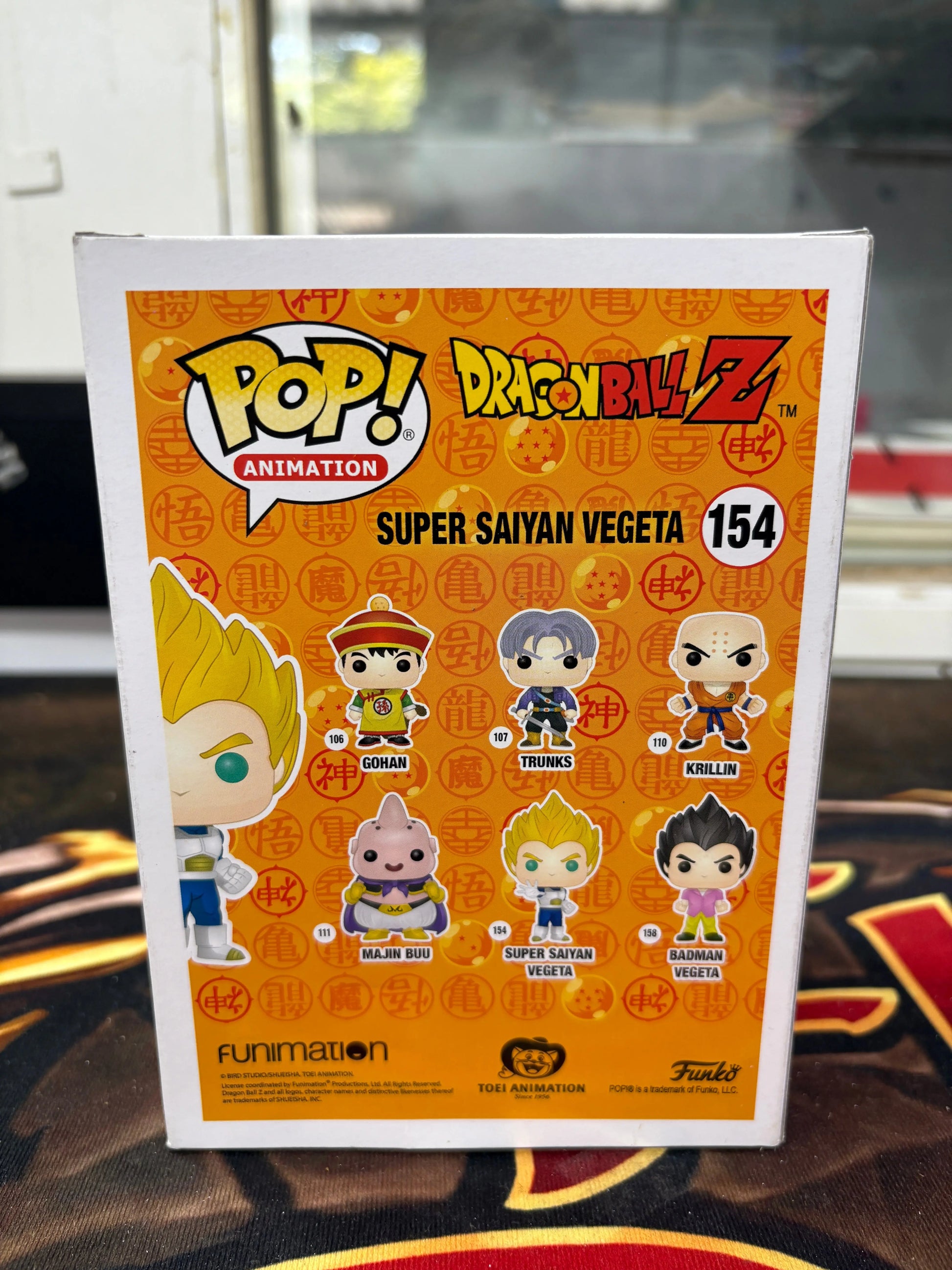 Funko POP! Animation Dragonball Z #154 Super Saiyan Vegeta AAA Exclusive FRENLY BRICKS - Open 7 Days