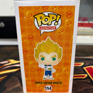 Funko POP! Animation Dragonball Z #154 Super Saiyan Vegeta AAA Exclusive FRENLY BRICKS - Open 7 Days
