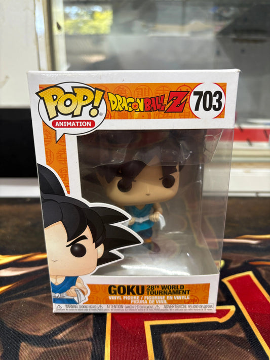 Funko POP Dragon Ball Z Goku 28th World Tournament #703 Vinyl Figure FRENLY BRICKS - Open 7 Days
