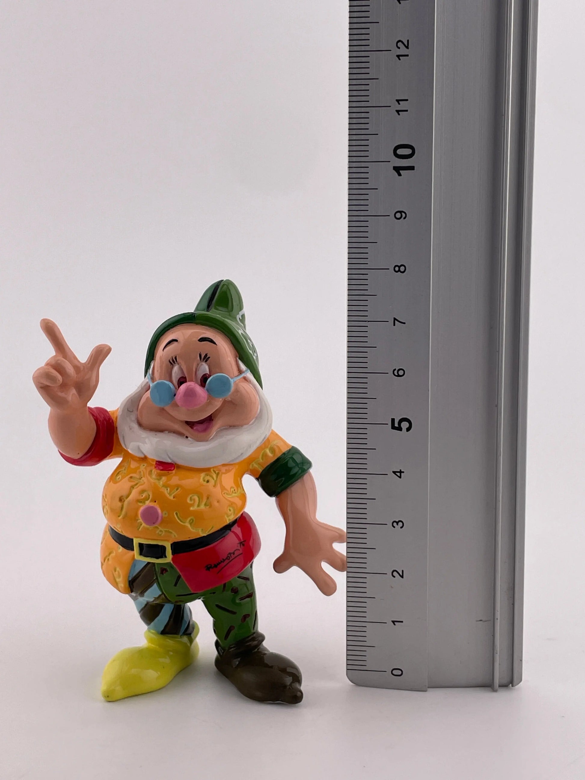 Disney Character Porcelain Showcase Britto Mini Doc ex display +combinedshipping FRENLY BRICKS - Open 7 Days