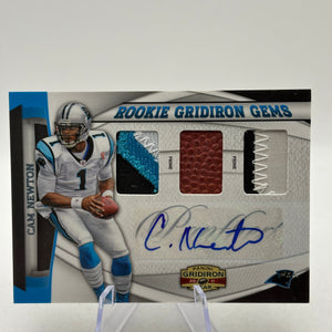 2011 Panini Gridiron Gear - Cam Newton Rookie Gridiron Gems 16/20 Auto