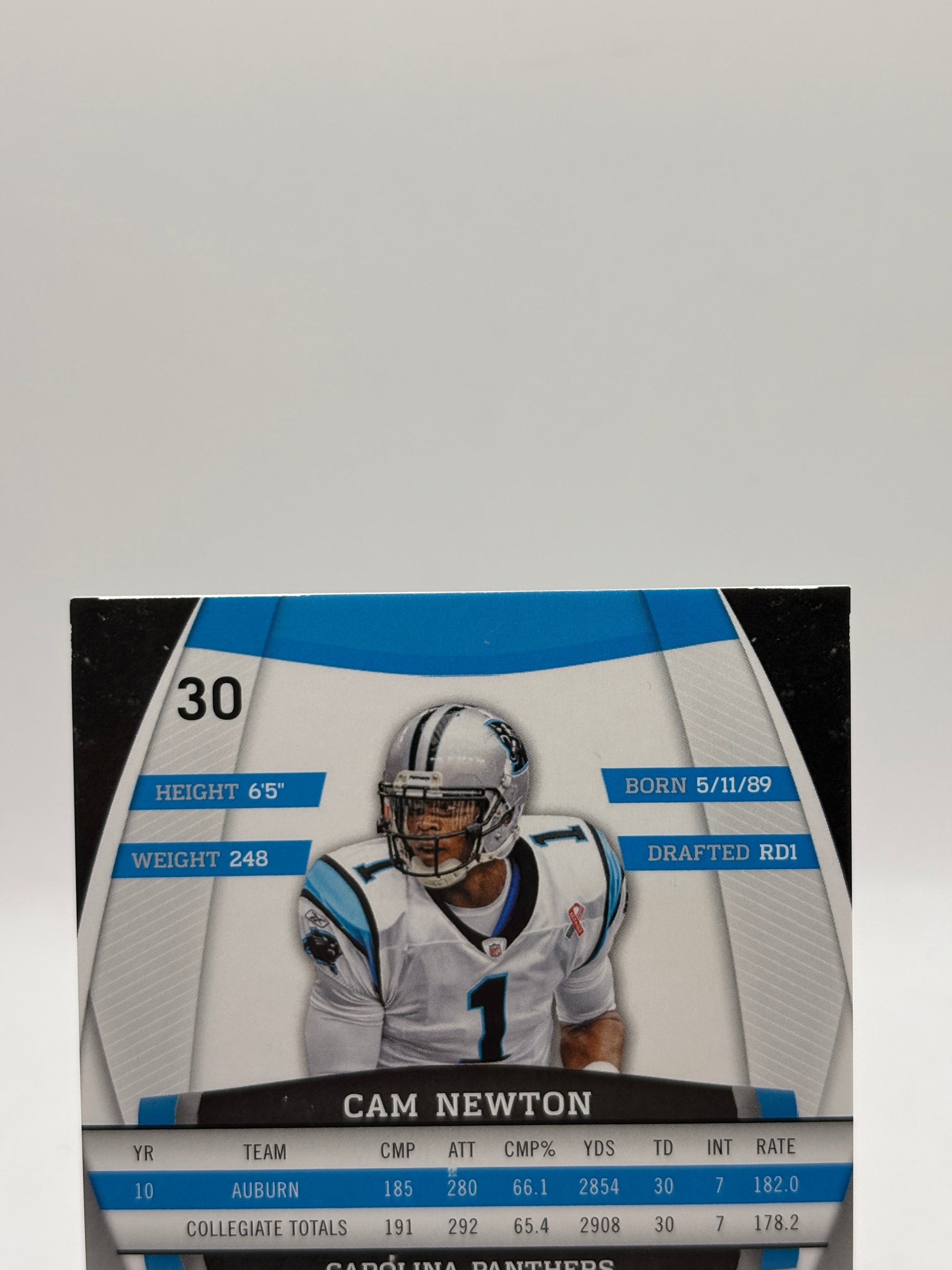 2011 Panini Gridiron Gear - Cam Newton Rookie Gridiron Gems 16/20 Auto