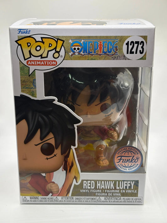 Funko POP! Animation One Piece #1273 Red Hawk Luffy Special Edition FRENLY BRICKS - Open 7 Days