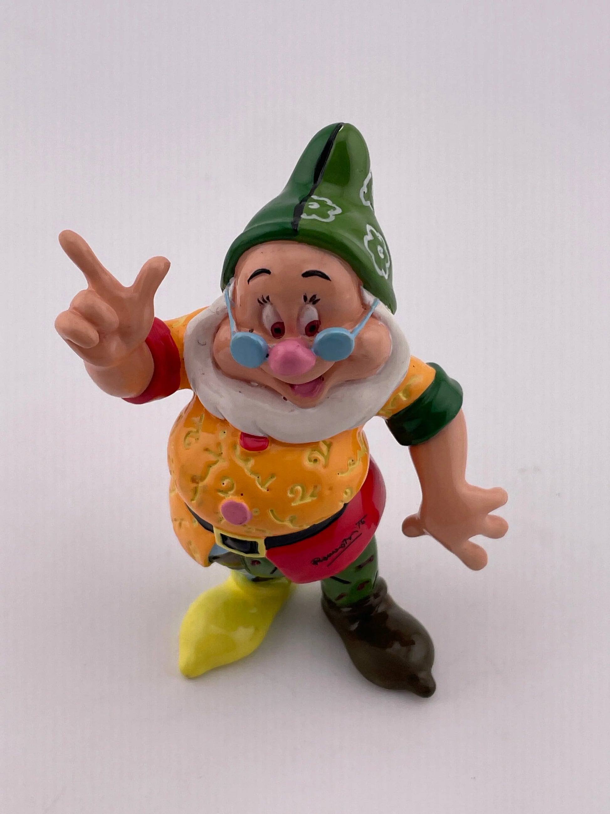 Disney Character Porcelain Showcase Britto Mini Doc ex display +combinedshipping FRENLY BRICKS - Open 7 Days