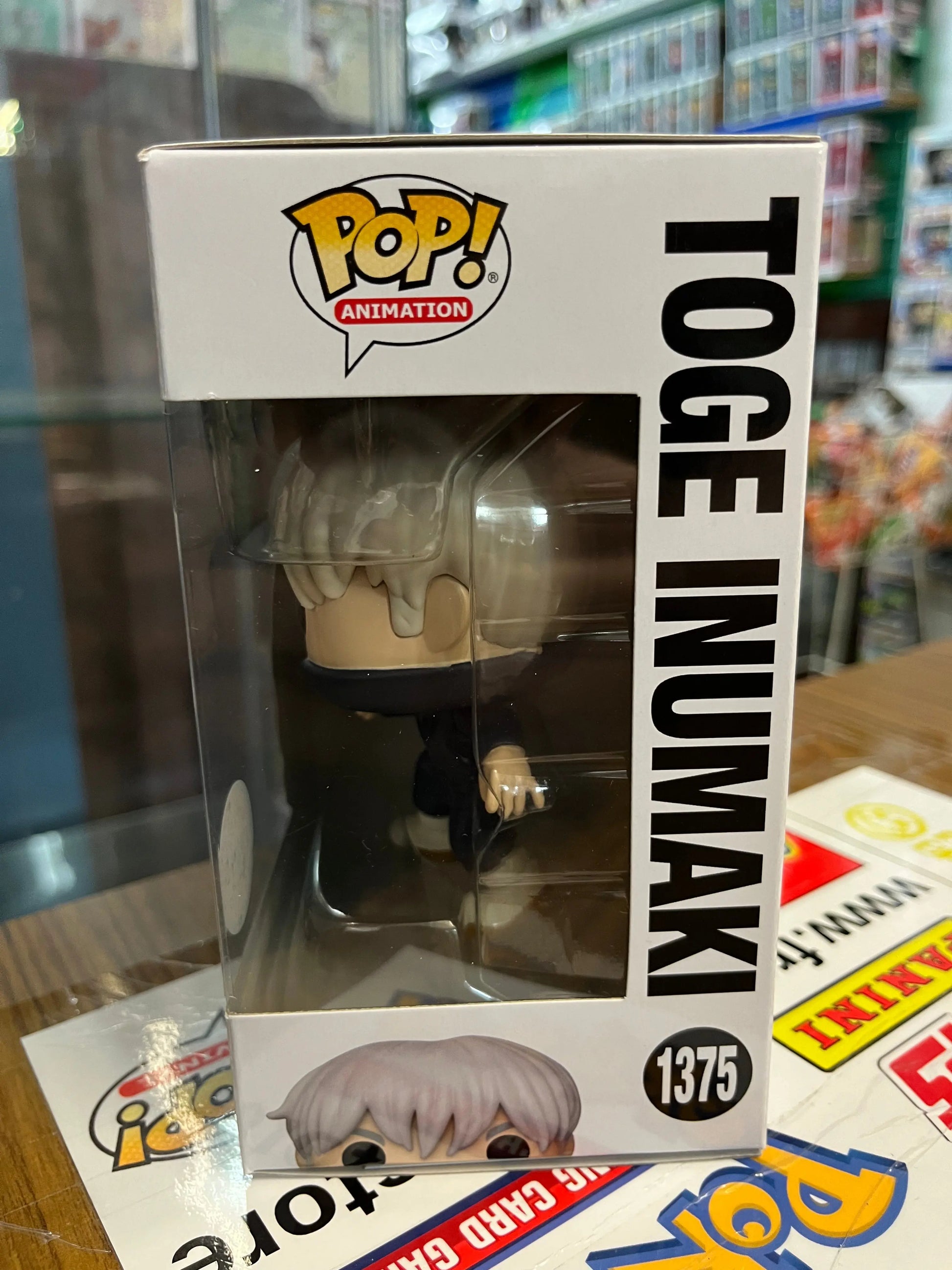 Funko POP Animation - Toge Inumaki #1375 (Chase Exclusive Edition) FRENLY BRICKS - Open 7 Days